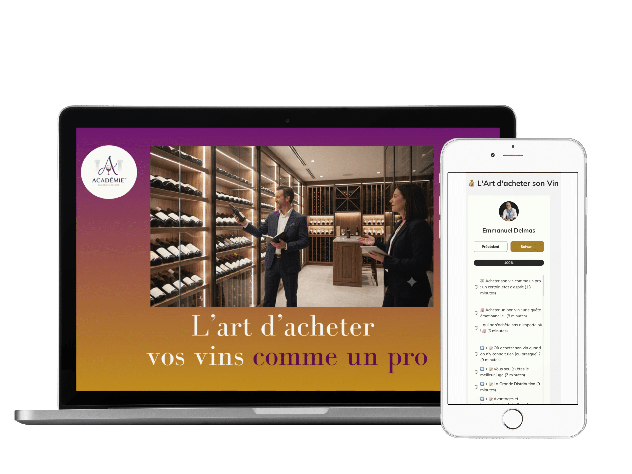 Apprenez à acheter vos vins avec l'Académie Emmanuel Delmas